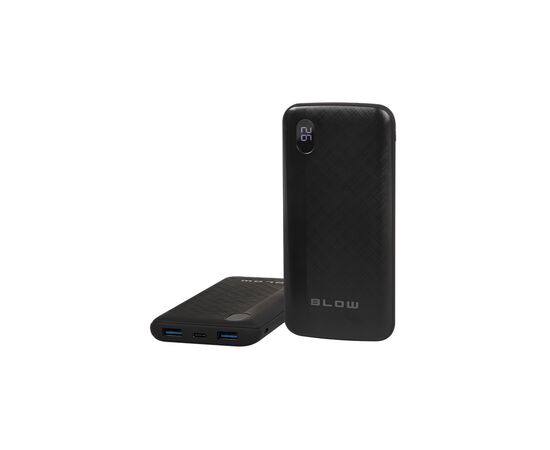 Батарея универсальная Blow 20000mAh, PD, QC/3.0, inp:Micro-USB/USB-C, out:USB-A*2/USB-C, black (PB20D)