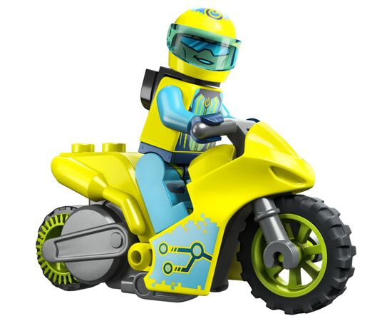 Конструктор LEGO City Каскадерский кибермотоцикл 13 деталей (60358), изображение 2 Конструктор LEGO City Каскадерский кибермотоцикл 13 деталей (60358), изображение 2