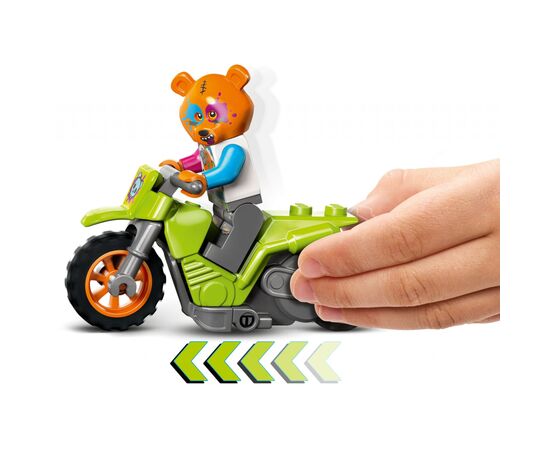 Конструктор LEGO City Каскадерский мотоцикл медведя 10 деталей (60356), изображение 3 Конструктор LEGO City Каскадерский мотоцикл медведя 10 деталей (60356), изображение 3