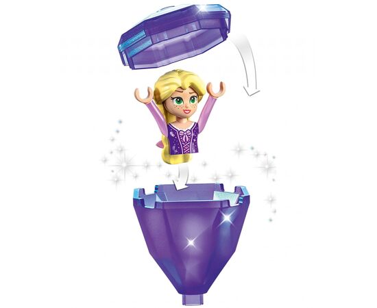 Конструктор LEGO Disney Princess Рапунцель, вращающийся 89 деталей (43214), изображение 4 Конструктор LEGO Disney Princess Рапунцель, вращающийся 89 деталей (43214), изображение 4