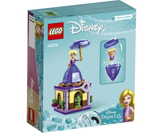 Конструктор LEGO Disney Princess Рапунцель, вращающийся 89 деталей (43214), изображение 6 Конструктор LEGO Disney Princess Рапунцель, вращающийся 89 деталей (43214), изображение 6