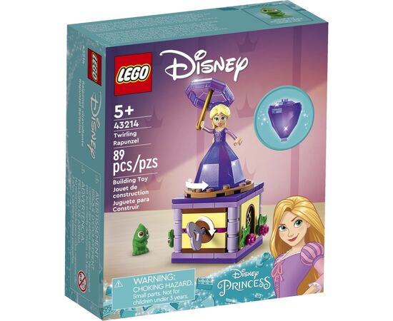 Конструктор LEGO Disney Princess Рапунцель, вращающийся 89 деталей (43214)