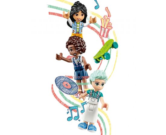 Конструктор LEGO Friends Хартлейк Сити: ресторанчик в центре города 346 деталей (41728), изображение 7 Конструктор LEGO Friends Хартлейк Сити: ресторанчик в центре города 346 деталей (41728), изображение 7