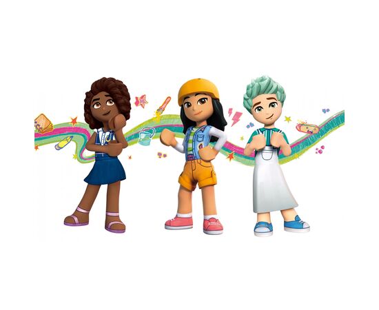 Конструктор LEGO Friends Хартлейк Сити: ресторанчик в центре города 346 деталей (41728), изображение 8 Конструктор LEGO Friends Хартлейк Сити: ресторанчик в центре города 346 деталей (41728), изображение 8