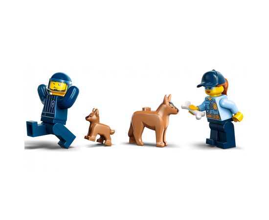 Конструктор LEGO City Мобильная площадка для дрессировки полицейских собак 197 деталей (60369), изображение 3 Конструктор LEGO City Мобильная площадка для дрессировки полицейских собак 197 деталей (60369), изображение 3