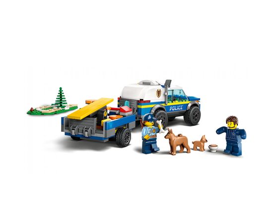 Конструктор LEGO City Мобильная площадка для дрессировки полицейских собак 197 деталей (60369), изображение 4 Конструктор LEGO City Мобильная площадка для дрессировки полицейских собак 197 деталей (60369), изображение 4