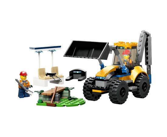 Конструктор LEGO City Екскаватор 148 деталей (60385), зображення 2 Конструктор LEGO City Екскаватор 148 деталей (60385), зображення 2