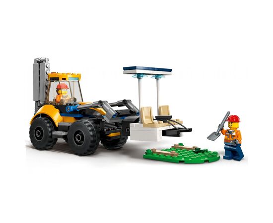 Конструктор LEGO City Екскаватор 148 деталей (60385), зображення 4 Конструктор LEGO City Екскаватор 148 деталей (60385), зображення 4