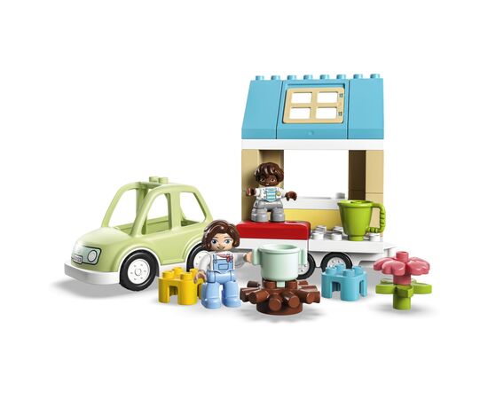 Конструктор LEGO DUPLO Town Семейный дом на колесах 31 деталь (10986), изображение 2 Конструктор LEGO DUPLO Town Семейный дом на колесах 31 деталь (10986), изображение 2