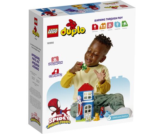 Конструктор LEGO DUPLO Super Heroes Дім Людини-Павука 25 деталей (10995), зображення 4 Конструктор LEGO DUPLO Super Heroes Дім Людини-Павука 25 деталей (10995), зображення 4