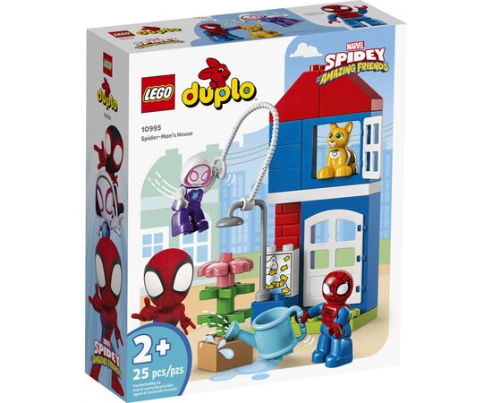 Конструктор LEGO DUPLO Super Heroes Дом Человека-Паука 25 деталей (10995)