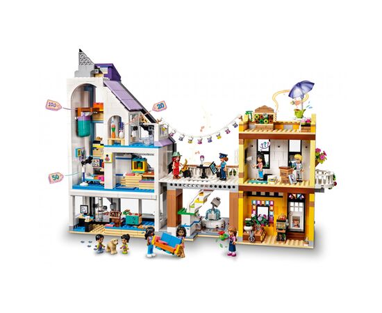 Конструктор LEGO Friends Цветочные и дизайнерские магазины в центре города 2010 деталей (41732), изображение 6 Конструктор LEGO Friends Цветочные и дизайнерские магазины в центре города 2010 деталей (41732), изображение 6