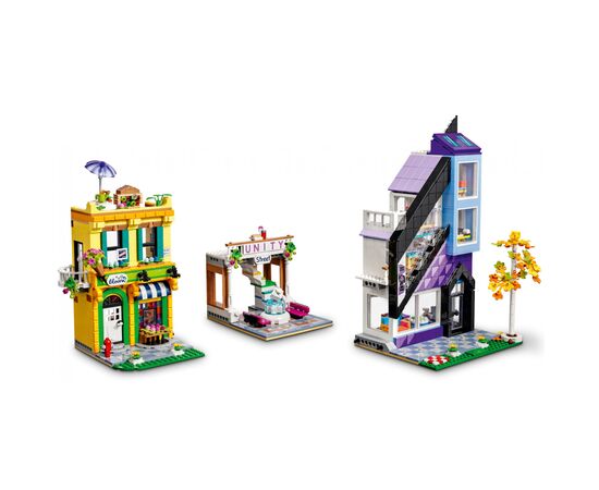 Конструктор LEGO Friends Цветочные и дизайнерские магазины в центре города 2010 деталей (41732), изображение 7 Конструктор LEGO Friends Цветочные и дизайнерские магазины в центре города 2010 деталей (41732), изображение 7