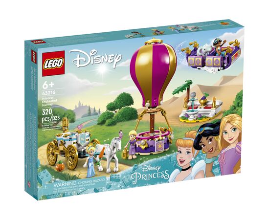 Конструктор LEGO Disney Princess Зачарована подорож принцеси 320 деталей (43216)