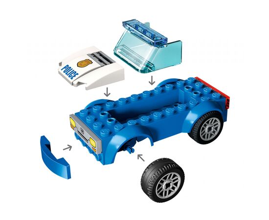 Конструктор LEGO City Переслідування на поліцейській дільниці 172 деталей (60370), зображення 5 Конструктор LEGO City Переслідування на поліцейській дільниці 172 деталей (60370), зображення 5