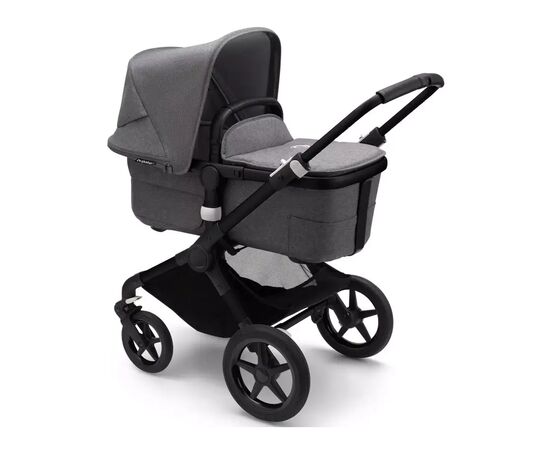 Коляска Bugaboo 2 в 1 Fox 3 Black - Grey Melange (2306010002), изображение 2 Коляска Bugaboo 2 в 1 Fox 3 Black - Grey Melange (2306010002), изображение 2