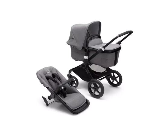 Коляска Bugaboo 2 в 1 Fox 3 Black - Grey Melange (2306010002)