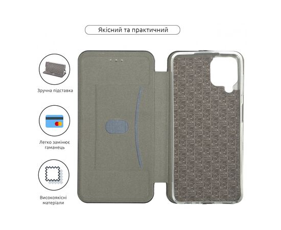 Чехол для моб. телефона Armorstandart G-Case Leather Samsung A22 4G (A225) / M32 (M325) Black (ARM65983), изображение 3