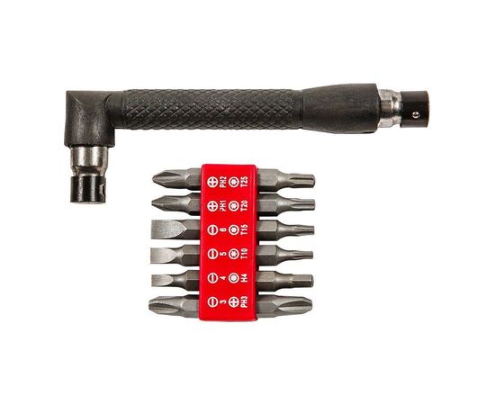 Набір біт Top Tools прецизійні, з тримачем, 13 шт (39D389)