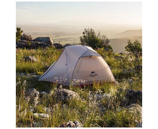 Палатка Naturehike Star-River 2 Updated NH17T012-T 210T Grey/Red (6927595772683), изображение 6 Палатка Naturehike Star-River 2 Updated NH17T012-T 210T Grey/Red (6927595772683), изображение 6