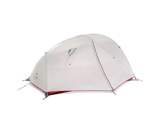 Палатка Naturehike Star-River 2 Updated NH17T012-T 210T Grey/Red (6927595772683)