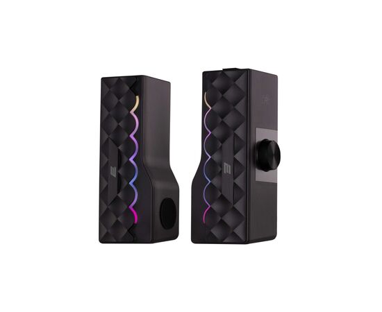 Акустична система 2E PCS232 RGB Soundbar USB Black (2E-PCS232BK)
