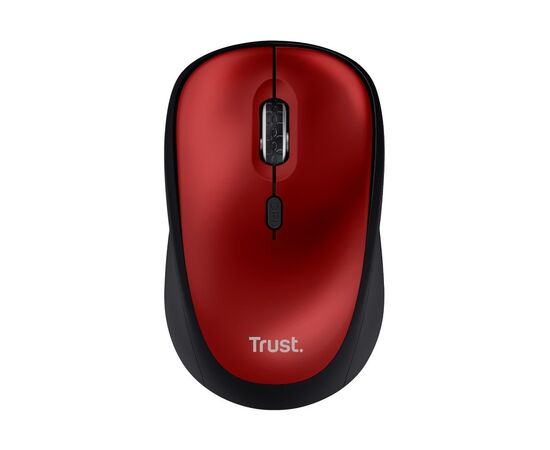Мышка Trust Yvi+ Silent Eco Wireless Red (24550)