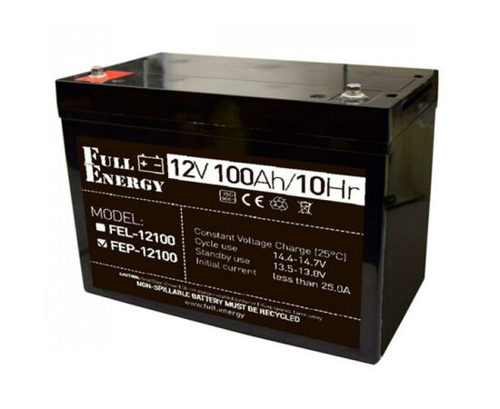 Батарея до ДБЖ Full Energy 12В 100Ач (FEP-12100)