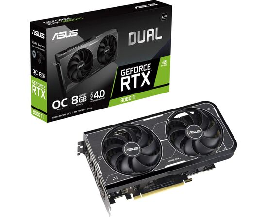 Відеокарта ASUS GeForce RTX3060Ti 8Gb DUAL OC GDDR6X (DUAL-RTX3060TI-O8GD6X)