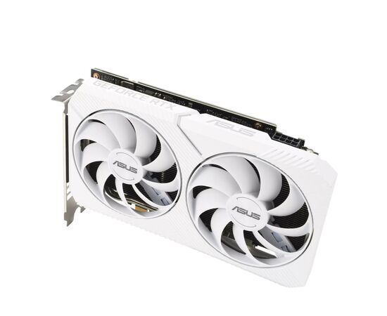 Видеокарта ASUS GeForce RTX3060 8Gb DUAL OC WHITE (DUAL-RTX3060-O8G-WHITE), изображение 3 Видеокарта ASUS GeForce RTX3060 8Gb DUAL OC WHITE (DUAL-RTX3060-O8G-WHITE), изображение 3