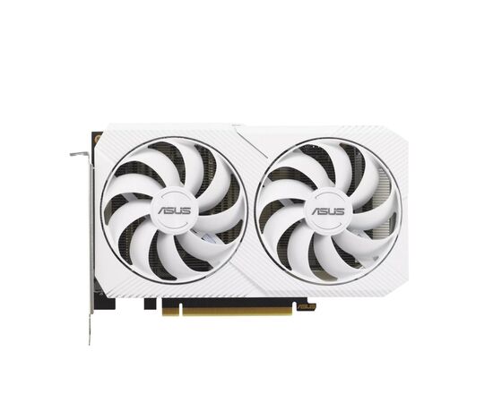 Видеокарта ASUS GeForce RTX3060 8Gb DUAL OC WHITE (DUAL-RTX3060-O8G-WHITE), изображение 4 Видеокарта ASUS GeForce RTX3060 8Gb DUAL OC WHITE (DUAL-RTX3060-O8G-WHITE), изображение 4