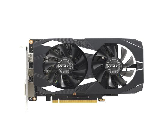 Видеокарта ASUS GeForce GTX1650 4096Mb DUAL OC D6 V2 (DUAL-GTX1650-O4GD6-P-V2), изображение 3 Видеокарта ASUS GeForce GTX1650 4096Mb DUAL OC D6 V2 (DUAL-GTX1650-O4GD6-P-V2), изображение 3