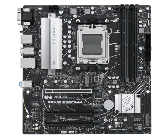 Материнська плата ASUS PRIME B650M-A II, зображення 2 Материнська плата ASUS PRIME B650M-A II, зображення 2