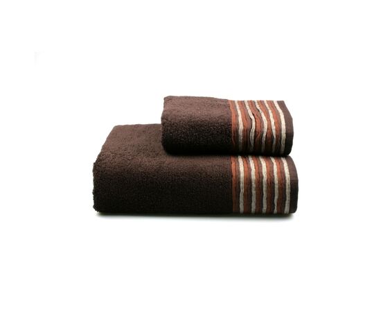 Рушник Home Line махровий Eirene new темно-коричневий 50х90 см (103501)