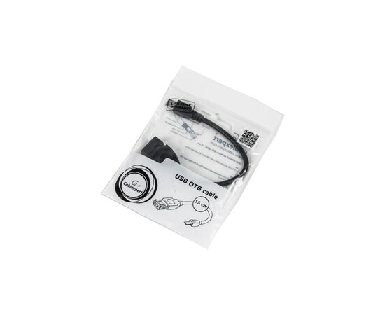 Дата кабель OTG USB 2.0 AF to Micro 5P 0.15m Cablexpert (A-OTG-AFBM-03), изображение 2 Дата кабель OTG USB 2.0 AF to Micro 5P 0.15m Cablexpert (A-OTG-AFBM-03), изображение 2