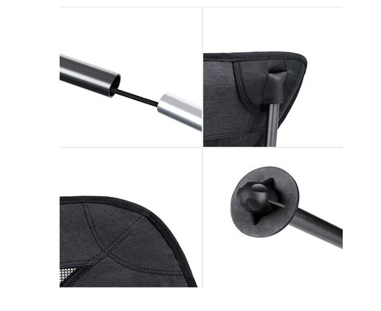 Крісло складане Naturehike YL06 NH18Y060-Z Black (6927595733608), зображення 2 Крісло складане Naturehike YL06 NH18Y060-Z Black (6927595733608), зображення 2