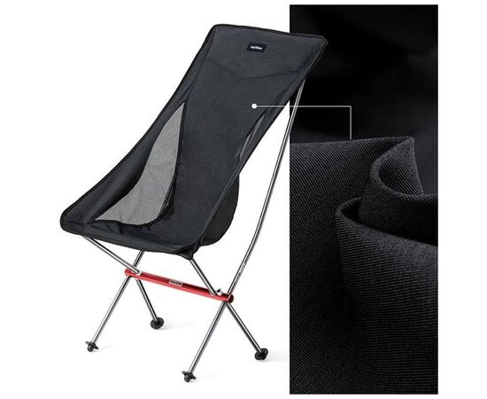 Крісло складане Naturehike YL06 NH18Y060-Z Black (6927595733608), зображення 3 Крісло складане Naturehike YL06 NH18Y060-Z Black (6927595733608), зображення 3