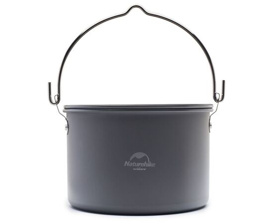 Котел туристический Naturehike Camping NH17D021-G 4л Aluminium (6927595723173), изображение 2 Котел туристический Naturehike Camping NH17D021-G 4л Aluminium (6927595723173), изображение 2