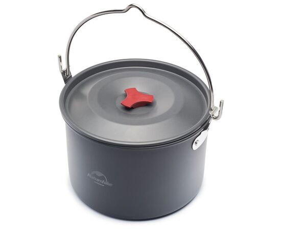 Котел туристичний Naturehike Camping NH17D021-G 4л Aluminium (6927595723173)