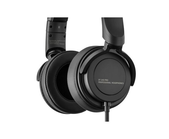 Наушники Beyerdynamic Dt 240 Pro Black (284620), изображение 4 Наушники Beyerdynamic Dt 240 Pro Black (284620), изображение 4
