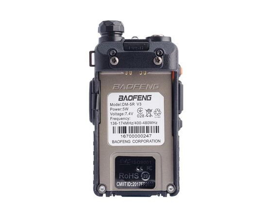 Портативная рация Baofeng DM-5R V3, изображение 5 Портативная рация Baofeng DM-5R V3, изображение 5