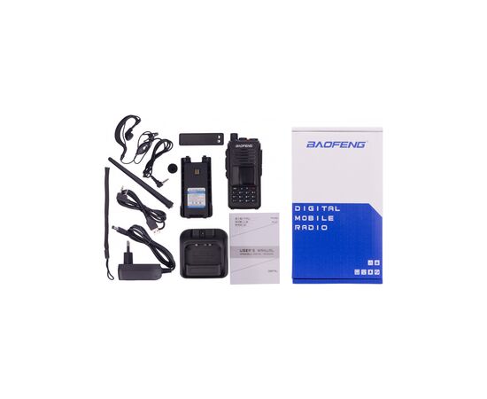 Портативная рация Baofeng DM-1702 GPS, изображение 5 Портативная рация Baofeng DM-1702 GPS, изображение 5