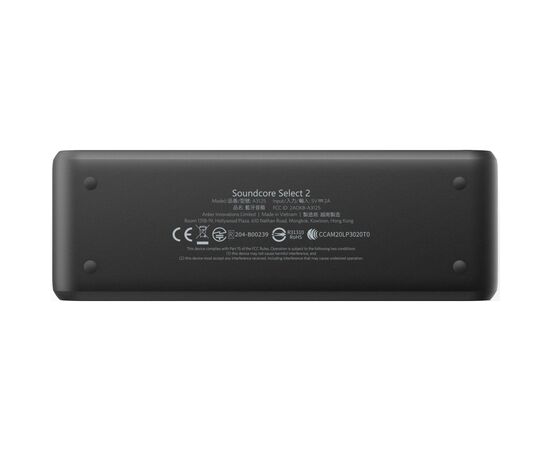 Акустическая система Anker SoundCore Select 2 (A3125G11), изображение 3 Акустическая система Anker SoundCore Select 2 (A3125G11), изображение 3