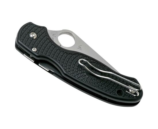 Нож Spyderco Para 3 FRN Black серрейтор (C223SBK), изображение 7