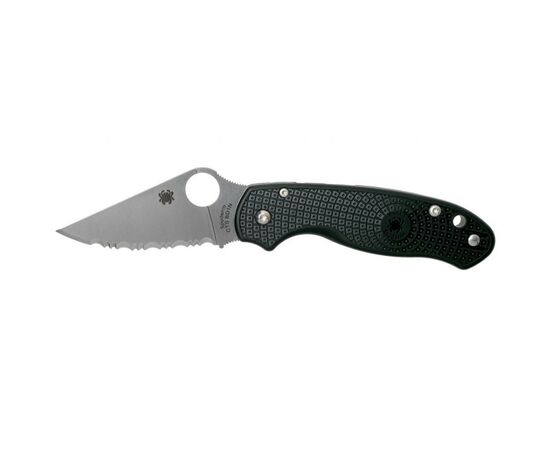 Ніж Spyderco Para 3 FRN Black серрейтор (C223SBK)