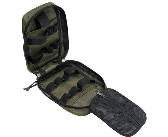 Сумка для аптечки Vinga A3 Turniket XL, olive, + вкладка-кишеня (VA3TXO+), зображення 7 Сумка для аптечки Vinga A3 Turniket XL, olive, + вкладка-кишеня (VA3TXO+), зображення 7