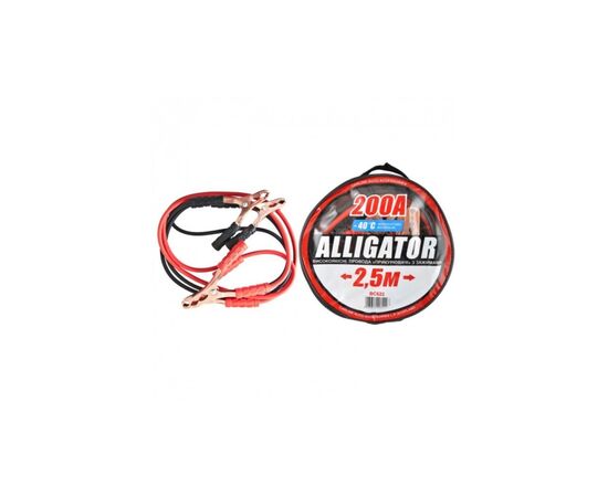 Провода для запуска для автомобиля CARLIFE Alligator 200А (BC622), изображение 2 Провода для запуска для автомобиля CARLIFE Alligator 200А (BC622), изображение 2