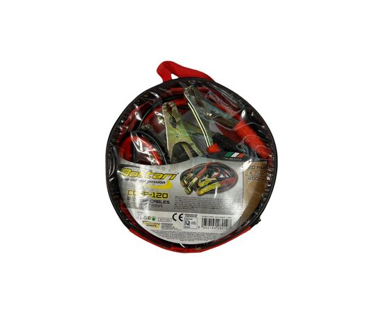 Провода для запуска для автомобиля Bottari 120A 2М "COPP-120" (28019-IS), изображение 4 Провода для запуска для автомобиля Bottari 120A 2М "COPP-120" (28019-IS), изображение 4