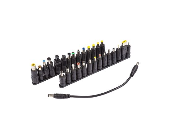 Кабель питания PowerPlant для 68400mAh/24000mAh DC 12-24V комплект переходников 28 шт (PB931149)