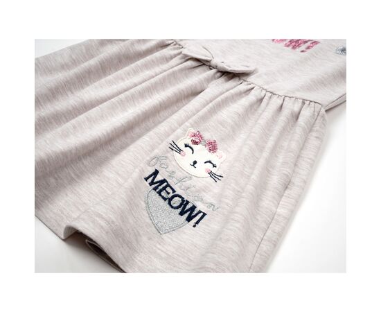 Платье POP FASHION с котиком (6726-98G-beige), изображение 4 Платье POP FASHION с котиком (6726-98G-beige), изображение 4
